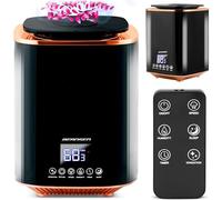 Berdsen - Umidificatore ad ultrasuoni - con ionizzatore e diffusore di aromi - Pannello di controllo LED - Spegnimento automatico, nebbia fredda - Serbatoio dell'acqua 2,6 L - Silenzioso - per camera