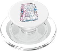 Bere Acqua Amore I Gatti Combattono Il Razzismo Gatto Mamma Pazzo PopSockets PopGrip per MagSafe