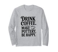 Bere caffè Rendere la Ceramica Felice Maglia a Manica
