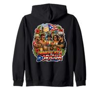 Bere Come Un Boricua Felpa con Cappuccio