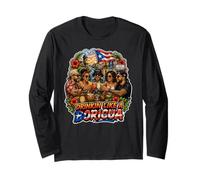 Bere Come Un Boricua Maglia a Manica