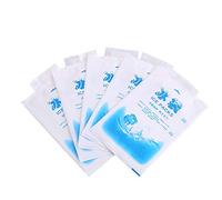 Bere Ghiaccio Secco, 10 Sacchetti di Ghiaccio Riutilizzabili per Gel, Sacchetti di Raffreddamento per Alimenti, Verdure, Vino, Uso Industriale Medico (Addensare 200ml)
