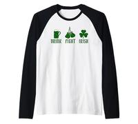 Bere, Lotta, Irlandese Maglia con Maniche Raglan