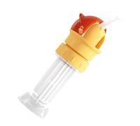 Bere per bottiglie d'acqua, in silicone PP, 11,6 x 5,2 cm, adattatore per bottiglie, beccucci con cannuccia, per bottiglie in silicone per bambini e bambini per il viaggio
