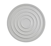 Bere sottobicchieri in silicone anti -slip tazza resistente al calore per tavolo da pranzo Capo caffè grigio 180x5mm