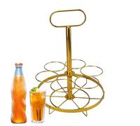 Bere Stand Per Esposizioni - Organizzatore Di Bevande Dorate Per Dispensa | Portabottiglie | Organizzatore Di Vino | Organizzazione Per Risparmiare Spazio Per Ristoranti Discoteche Feste Da Ballo