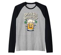 Bere Umorismo Bere Bere Tazza di Birra Divertente Bere Maglia con Maniche Raglan