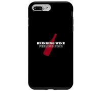 Bere vino sentirsi bene - Wine Life Mood Custodia per iPhone 7 Plus/8 Plus