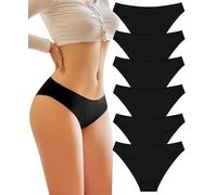 BeReady Mutande Donna Cotone Slip Donna Seducente Cotone Intimo Set Mutandine a Vita Bassa Bikini Underwear Pacco da 6