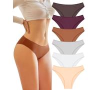 BeReady Mutande Donna Cotone Slip Donna Seducente Cotone Intimo Set Mutandine a Vita Bassa Bikini Underwear Pacco da 6
