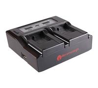 Berenstargh Caricabatterie doppio LCD Canon LP-E10, 8,4V