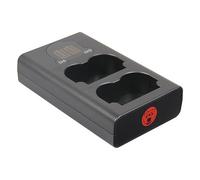 Berenstargh Caricatore USB doppio LCD per Fuji NP-W235