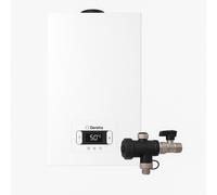 Beretta Caldaia a Condensazione Mynute Evo X 30 C Metano/Gpl Completa Di Kit Scarico Fumi Con Defangatore In Omaggio KIT COASSIALE