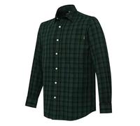 BERETTA Camicia a Quadri Verde e Nero Bryggen, 65% Poliestere 35% Cotone, Taglia 3XL, Modello GT512 Uniform PRO 20.20 Edizione Limitata