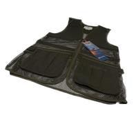 BERETTA Gilet da tiro FULL MESH VEST Colombe Trap SKEET Gilet leggero Verde Marrone, corteccia marrone, XL