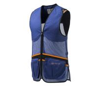 Beretta - Gilet da Uomo, in Tessuto a Rete Full Mesh, Uomo, GT671T15530560, Blu, XXL