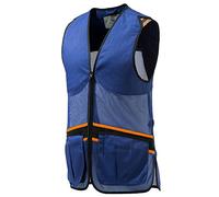 Beretta - Gilet da Uomo, in Tessuto a Rete Full Mesh, Uomo, GT671T15530560, Blu, XXL
