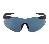 BERETTA Occhiali da TIRO Challenge con Nasello Confortevole e Lenti ampliate sulla Fronte e sulle Tempie, Protezione e Sicurezza Durante Le attività venatorie e Sportive. (Blu)