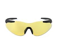 BERETTA Occhiali da TIRO Challenge con Nasello Confortevole e Lenti ampliate sulla Fronte e sulle Tempie, Protezione e Sicurezza Durante Le attività venatorie e Sportive. Colore Giallo