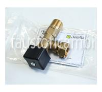 BERETTA RUBINETTO ACQUA SANITARIA CON GIRELLO 1/2 SQUADRO R9195 CALDAIA