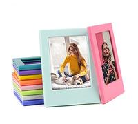 Berfea Album Fotografico Mini cornice Magnetica Frigorifero Adesivi per 3 Pollici Film compatibile con Fujifilm Instax Mini 99 12 11 9 8 90 70 40 25 Instant kamera, 10 Pezzi