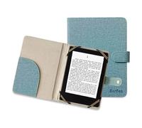 Berfea Custodia protettiva da 7,8 pollici per Onyx Boox, Tolino EPOS, Kobo, Cybook Ocean, BIGME S6, Meebook M8/P78, PocketBook InkPad, MobiScribe Wave, Likebook 7.8" eReader, Blu