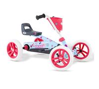 Berg Toys Buzzy Bloom Gokart Pedali, Singolo, Colore Bianco/Rosa/Blu, 82.5 x 48.5 x 49.5 cm, 24.30.02.00