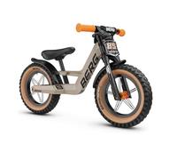 Berg Biky Trail Bicicletta con freno a mano a partire dai 2 anni in su, pneumatici, telaio in magnesio, 12 pollici, bicicletta per bambini ragazzi e ragazze, sella regolabile in altezza, sabbia