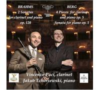 Berg / Brahms / Paci / Tchorzews Brahms & Berg: Works for Clarinet and Pia (CD)