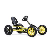 BERG Buddy Cross Pedal GoKart | Veicolo per bambini a pedale, con elevati standard di sicurezza, pneumatici e ruota libera, giocattolo per bambini di età compresa tra 3 e 8 anni