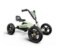BERG Buzzy Verde Go-Kart a Pedali per Bambini 2-5 Anni | Macchinina Cavalcabile con 4 Ruote Stabili per Bambini | Sedile Regolabile e Certificato Sicurezza