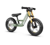 BERG Biky Cross Verde | Bicicletta senza pedali per bambini dai 2 anni | Ruote 12 pollici | Con freno a mano | Design sicuro e leggero | Regolabile per la crescita