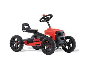 BERG Jeep Buzzy Rubicon Pedal Go Kart Red/Black