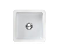 Berg Klio lavello in ceramica 45x45 cm bianco BRK22CM