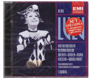 Berg: Lulu / Leopold Ludwig, Rothenberger, Blankenheim, Unger, Meyer, Borg - CD