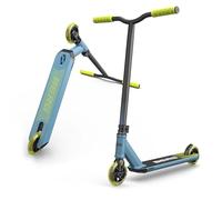 BERG Proxus X1 Monopattino per bambini | Freestyle Scooter per skatepark e strada | ponte in alluminio 500 mm | ruote da 110 mm | cuscinetti ABEC 9 | Compressione IHC | Leggero e stabile (blu)