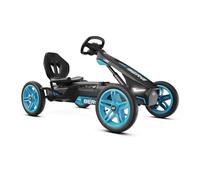 BERG Rally APX Blue | Go-Kart a Pedali per Bambini | Soundbox Race Integrata | LED-Luci e Indicatori | Sterzo Reattivo | Sedile Regolabile | Guida Sportiva e Visibilita Ottimale