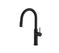 Berg Stella rubinetto da cucina verticale nero 130441PH
