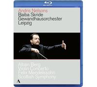 Berg: Violin Concerto/Mendelssohn: Scottish Symphony... (Blu-ray) Skride Baiba