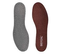 BERGAL THERMO CITY 1 paio di suole invernali ultra sottili con isolamento in alluminio freddo, solette calde, suola termica per piedi caldi nella stagione fredda, spessore 2 mm, taglia 48