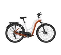 Bergamont e horizon edition ltd amsterdam shimano deore 10v 750wh 700mm bianco arancione mountain bike elettrica