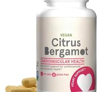 Bergamotto - Antiossidante per la salute cardiovascolare e metabolica - Supporto al sistema immunitario e invecchiamento sano - Puro - Senza glutine