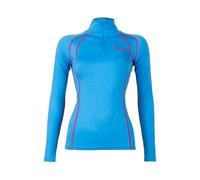 Bergans of Norway Fjellrapp Lady Half Zip Bright Sea Blue / Hot Pink Taglia: XS | Maglioni a maglia Outlet | Donna | Blu