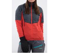 Bergans of Norway Senja Midlayer W Jkt Light Dahlia Red / Solid Charcoal Taglia: M | Giacche sci Outlet | Donna | Rosso