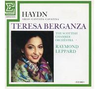 BERGANZA TERESA (mezzosoprano) - Arias - Cantata - Cavatina Aria di Giannina Hob XXIVb.18 'La moglie quando è Aria di Agatina Hob XXXI c.5 'Ah crudel! Poi ché l Aria di Errisena Hob XXIV b.13 'Chi vive amante' Cantilena pro adventu Hob XXIII d.1 Cantata 'Miseri noi misera patria' Hob.XXIVa:7 Alcina Hob XXIV b.9 Sono Alcina