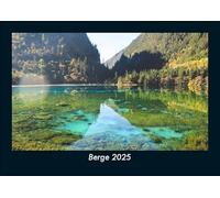 Berge 2025 Fotokalender DIN A5: Monatskalender mit Bild-Motiven aus Fauna und Flora, Natur, Blumen und Pflanzen