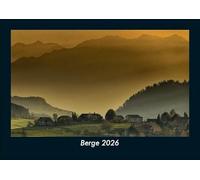 Berge 2026 Fotokalender DIN A5: Monatskalender mit Bild-Motiven aus Fauna und Flora, Natur, Blumen und Pflanzen