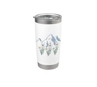 Berge Svizzera Alpi - Fiore di Alpi Bicchiere termico in acciaio inox doppia parete