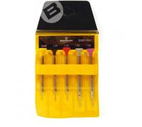 Bergeon 30081-P05 Set Di 5 Cacciaviti Ergonomici Per Orologiai - HS30081-P05