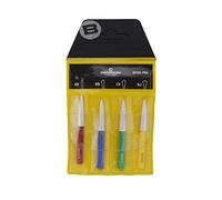 Bergeon 30102-P04 Assortimento di 4 Oliatori Set di Attrezzi per Orologiai, Multicolore, moderno